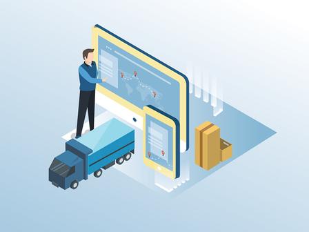 汽配产业链数智化融资场景 · Digital financing scene of the auto parts industry chain