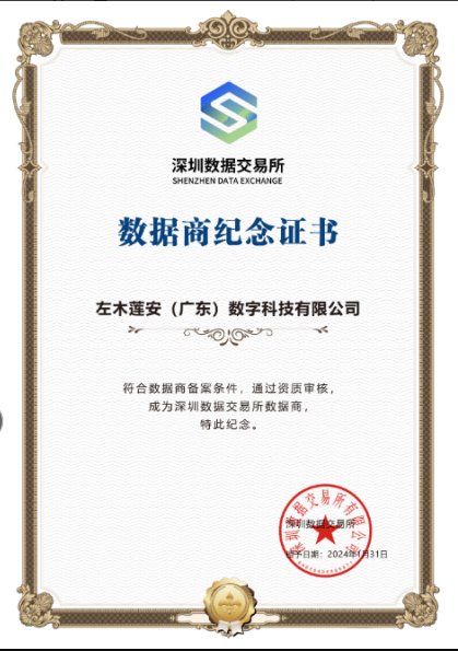 深圳数据交易所数据商